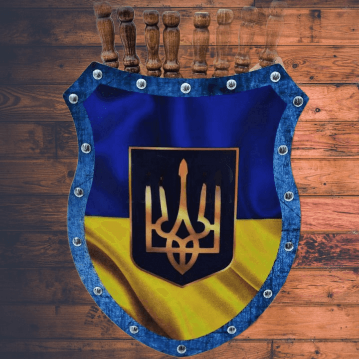 Набір шампурів подарунковий “Щит” 1 Набір шампурів подарунковий “Щит”